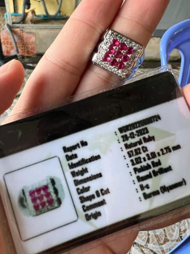 Ruby & Sapphire Rings