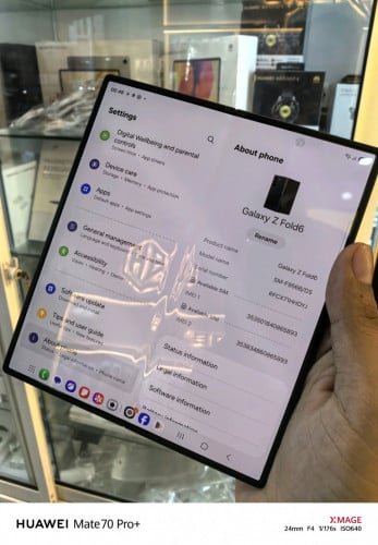 Samsung Galaxy Z Fold6Ram 12GBMemory 512G Condition 9999%+Original All Part