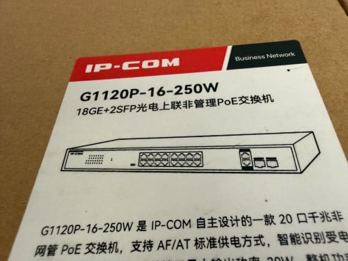 Switch IP Com Gigabit PoE