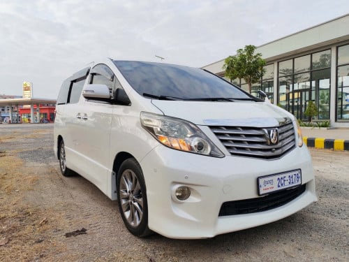 Toyota Alphard 2010 Full បើកដំបូល ម្ចាស់ដើមទី១ ហ្សុីន១ជុំ ថ្មីហែកមេឃ