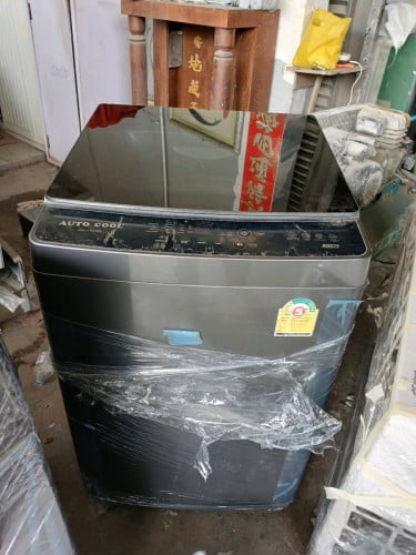 ម៉ាស៊ីនបោកខោអាវមួយទឹកឆ្នាំ 24 អាអូតូឃូល ធានា 3 ខែហ្វ្រីដឹកភ្នំពេញ នៅស្អាត 95% ទម្ងន់ 10.5gk