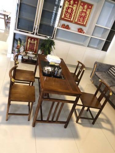 តុទឹកតែ នៅស្អាត 99% កៅអី4 តុ1