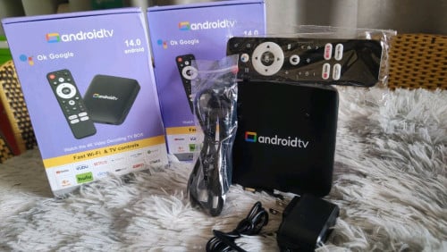 ដុំស្មាតធីវីAndroid TV ប្រើជាមួយអុីនធើណេត WiFi ។