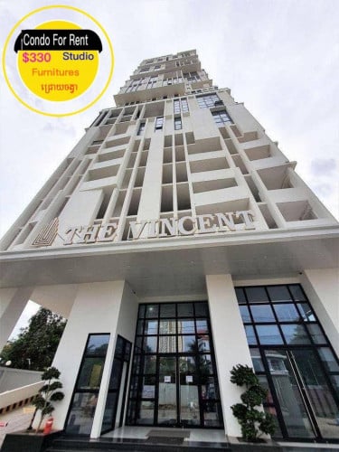 ខុនដូសម្រាប់ជួលខាងជ្រោយចង្វា Condo for Rent at Chroy Changva