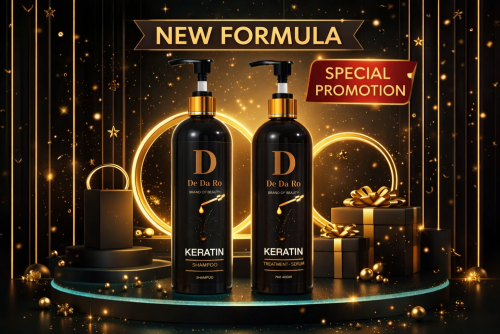 ឈុតសាប៊ូព្យាបាលសក់ D_Shampoo