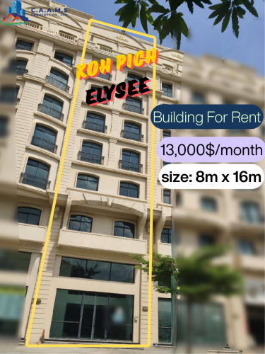 🏢 Building For Rent - Koh Pich