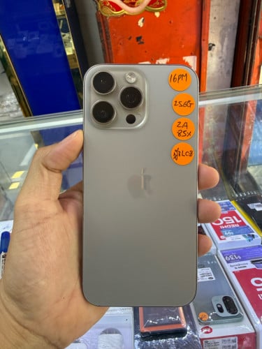 16 pro max ZA 256G LCD COPY battery 85%