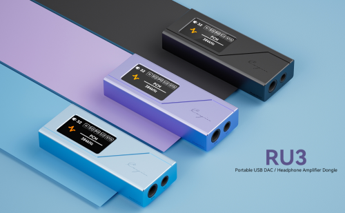 Cayin RU 3 Portable DAC Amplifier - Simgot SuperMix 5 IEM