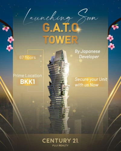 G.A.T.O Tower Japanese Project – Luxury Living in BKK1, Phnom Penh