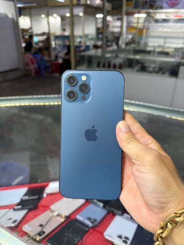 iPhone 12 Pro Max LL/A HD256GB Phone Condition 98% 🔋ដូរ100% , ម៉ាស៊ីនហ្សីន