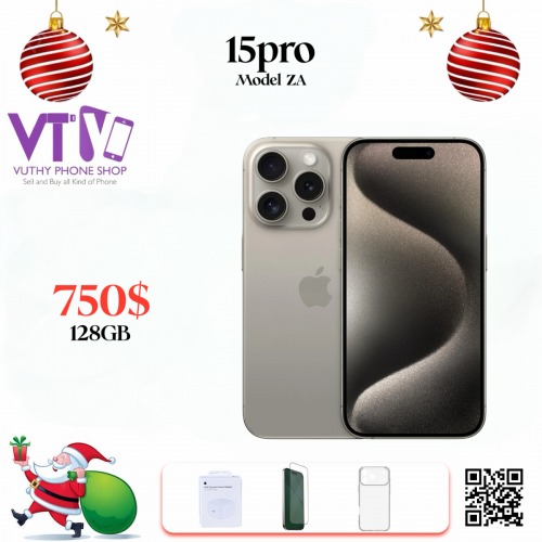 iPhone 15pro (ថ្មី)