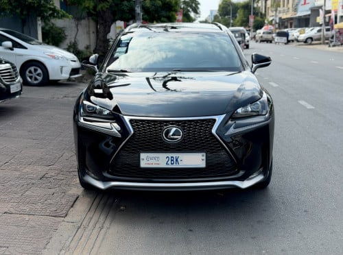 LEXUS NX200t 2015 F-Sport 5Buttons ក្នុងក្រហម