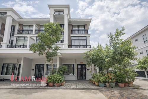 Link Villa LA For Rent In Borey Peng Huoth Beoung Snor