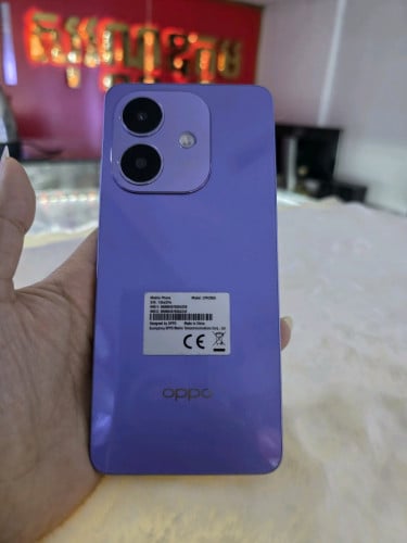 Oppo A3 ram6G+4G /128G sim2 ស្អាត99% ធានាហ្សីនសុំនុំ
