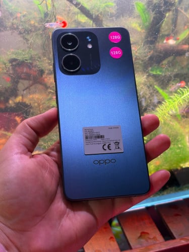 Oppo A5x ខ្មៅ 128G ស្អាតក្បែរ99%