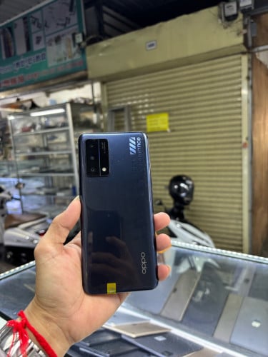 Oppo K9 5G 256G Ram8G Sim2 CH ម៉ាសុីនសានុំ