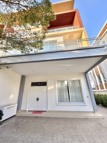 Twin Villa for rent at Borey Orkide 6A Project Evergreen