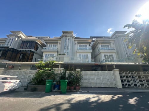 Twin Villa for Rent at Borey Orkide I 2004 (The Grand ) ( A-50)