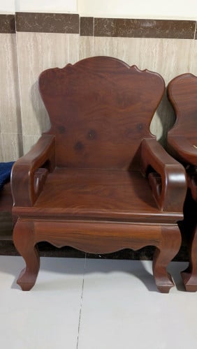 សាឡុងឈើបេងសុទ្ធ អត់កាត់ត អត់ស្រក