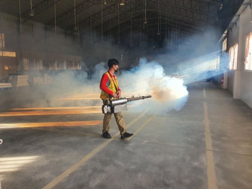 បាញ់ថ្នាំសត្វល្អិតនិង សម្អាតទូទៅ