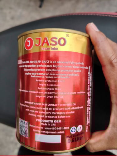 លក់ប្រេងម៉ូតូ $4