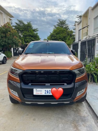 លក់ford ranger wildrak 2017ថ្នាំសុីន95%គ្មឆនប្រវត្តិបុក