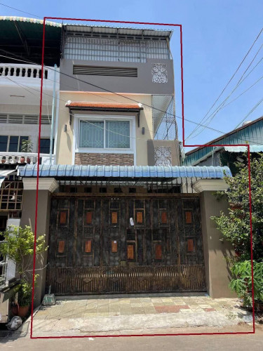 🏠 ផ្ទះល្វែងសម្រាប់ជួល | Flat House for Rent – Toul Tompoung