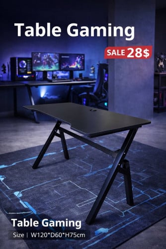 🔥Gaming table available in stock 📩