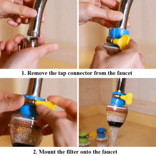 ក្បាលចម្រុះទឹក អោយស្អាត , watter filter