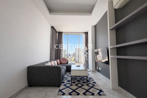 BKK1- Corner unit 1Bedroom condo for rent