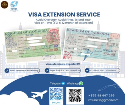 Cambodia Visa and Work Permit