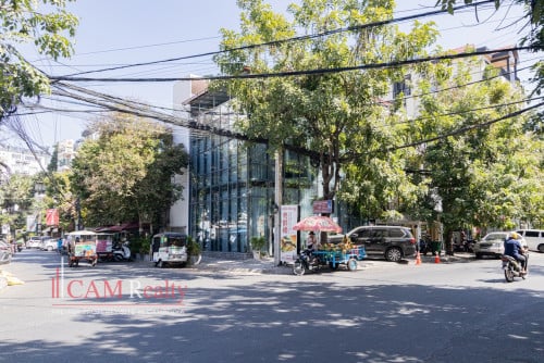 Corner Commercial Villa For Rent in Tonle Basak