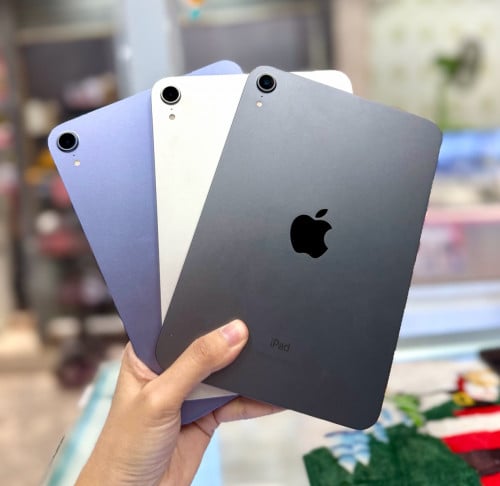 IPad Mini 6 ទំហំផ្ទុក (64G) Use WiFi Only តួស្អាត 98.999% Color Black, Starlight, Blue