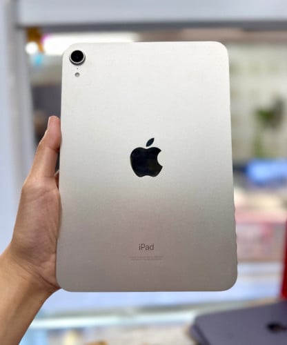 IPad Mini 6 ទំហំផ្ទុក (64G) Use WiFi Only តួស្អាត 98.999% Color Starlight