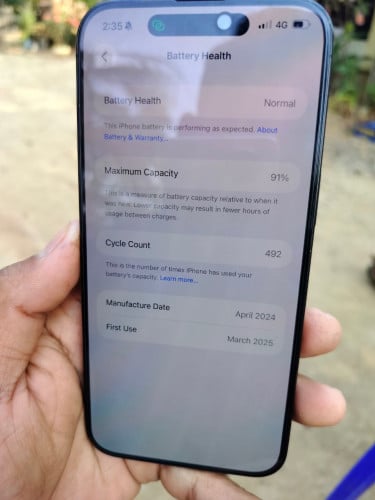 Iphone 15Pro max 256G សានុំ 670$