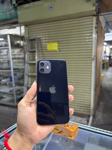 Iphone12 64G LL sim2 ESIM ម៉ាសុីនអេក្រង់ស្រុីន