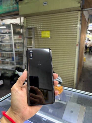 Mi mix3 128G Ram8G Sim2 CH ម៉ាសុីនសានុំស្រុីន