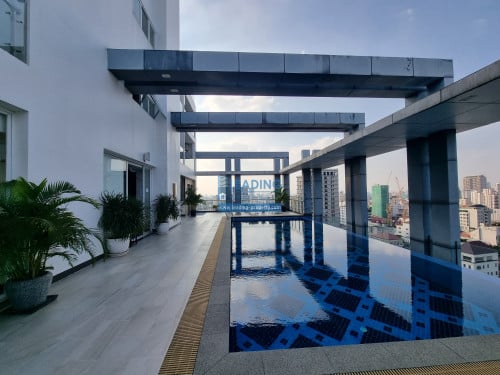 N372 | Swimming Pool 2 Bedrooms Apartment Near BKK1 For Rent