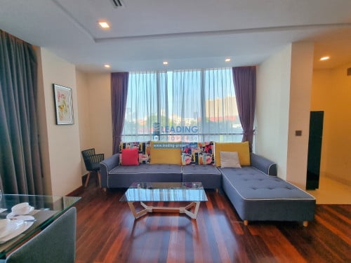 N373 | BKK1 - Nice Serviced Apartment 1 Bedroom with Pool and Gym