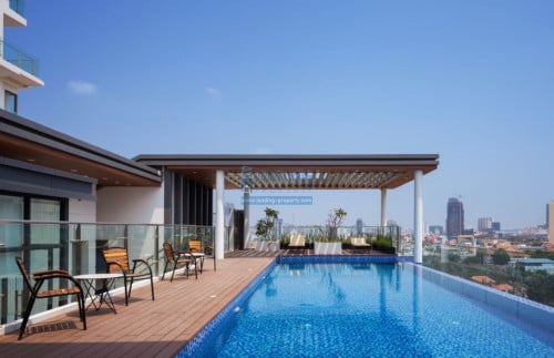 N749 | Western Styled 1 Bedroom with Gym and Pool Near Naga World