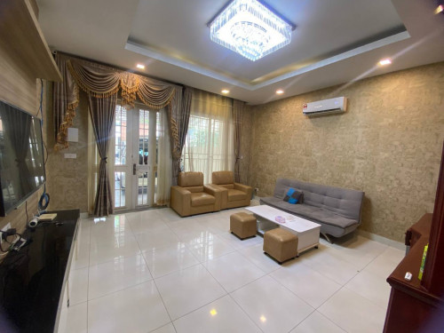 Nice Link Villa for Rent in Chipmong Sen Sok near AEON Mall