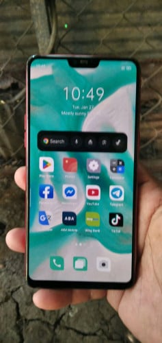 Oppo R15 ស្នុំហ្សុីន ថ្មកាន់