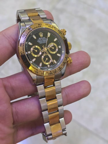 Rolex Daytona ប្រើម៉ាស៊ីនអូតូស្អាតខ្លាំង 99% ប្រើប្រាស់ផ្ទាល់ខ្លួនប្រចាំថ្ងៃ។