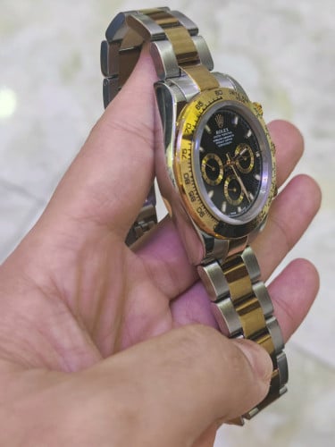 Rolex Daytona ប្រើម៉ាស៊ីនអូតូស្អាតខ្លាំង 99% ប្រើប្រាស់ផ្ទាល់ខ្លួនប្រចាំថ្ងៃ។