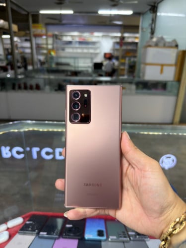 Samsung Note 20 Ultra Company Sim2 Ram12GB HD256GB Phone Condition 97% , ម៉ាស៊ីនសានុំស្អាត