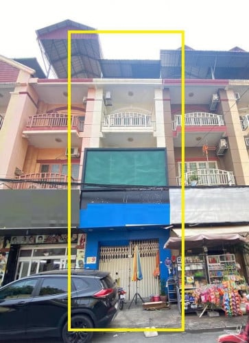 Shophouse for rent in Boeng Trabek area