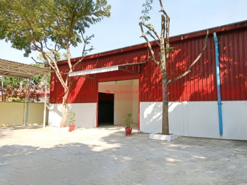 Warehouse For Rent Near Prek Eng Pagoda, Veal Sbov Area, Chbar Ampov