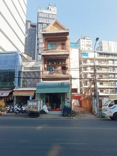 ផ្ទះអាជីវកម្មសម្រាប់លក់ ដាក់លក់បន្ទាន់នៅលើផ្លូវ163 ( ខណ្ឌ7មករា )