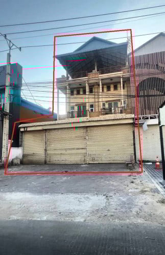 ផ្ទះអាជីវកម្មសម្រាប់ជួល២ល្វែងនៅផ្លូវជាសុផារ៉ា 598