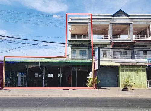 ផ្ទះអាជីវកម្មសំរាប់ជួលព្រៃសរ  / Business house for rent Preysor